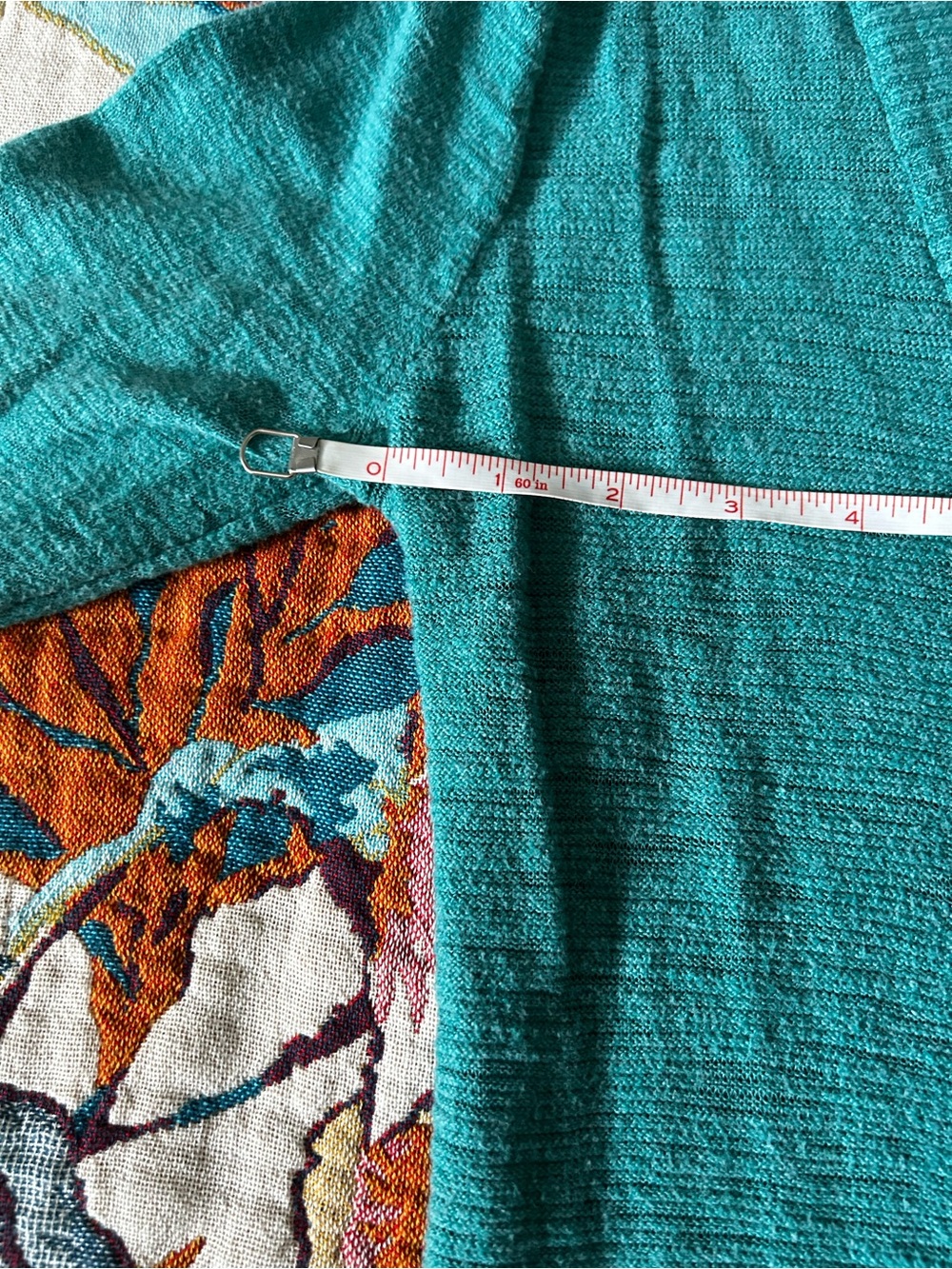 Mossimo Teal Button-Up Women's Cardigan Sweater - Picture 8 of 9